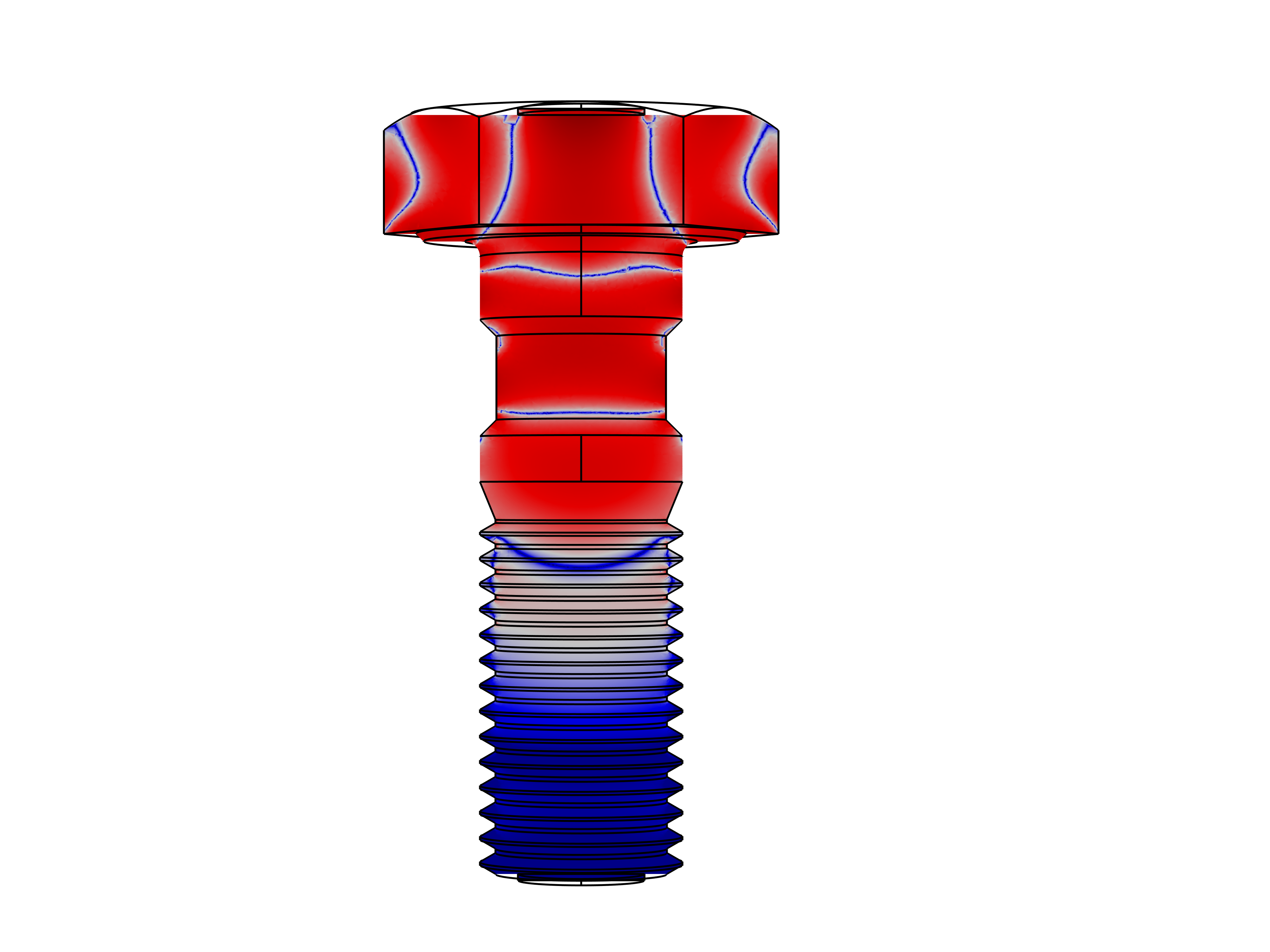 Moderner Bildschirm mit digitaler Modellierung und Simulation